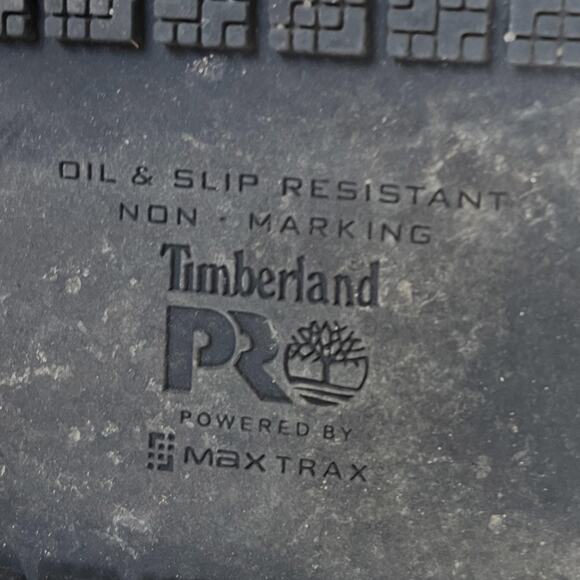 Men's Work Boots TIMBERLAND Power Drive Pro Soft Toe Anti-Fatigue MaxTrax EUC - Picture 9 of 12